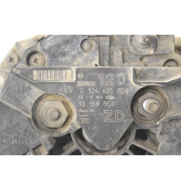 Δυναμό Opel Corsa / Astra / Meriva 1.4 Z14XEP 2000-2010 13156053 0124425028 120A (Γνήσιος)