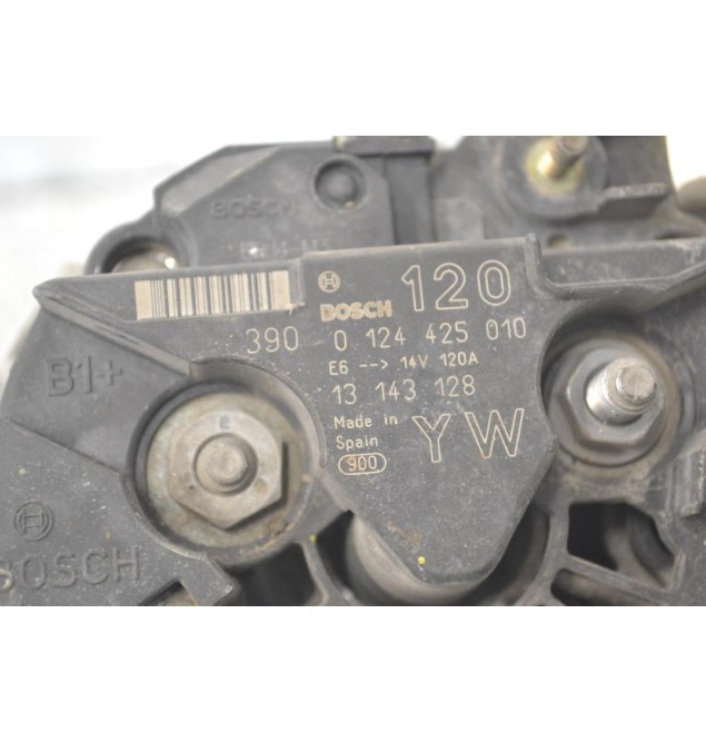 Δυναμό Opel Corsa / Astra / Meriva 1.4 Z14XEP 2000-2010 13143128 0124425010 120A (Γνήσιος)