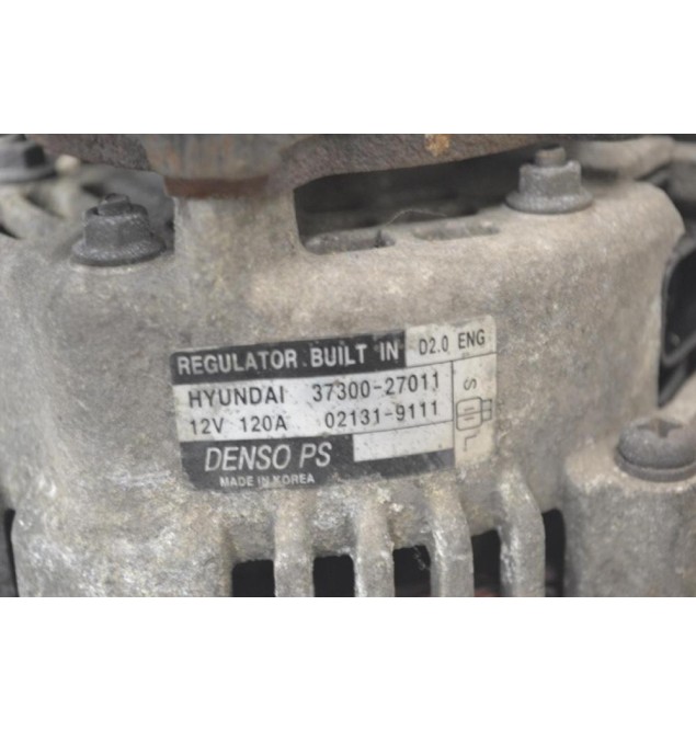 Δυναμό Hyundai Santa Fe 2006-2009 DENSO 37300-27011 02131-99111