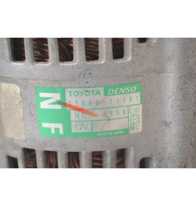 Δυναμό Toyota Yaris 1999-2005 DENSO 2706021101 