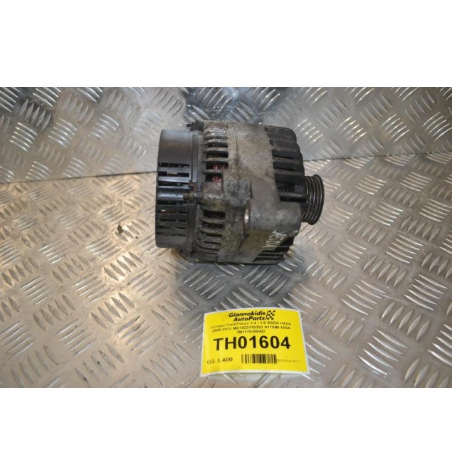 Δυναμό Ford Focus 1.4 / 1.6 ASDA HXDA 2005-2012 MS1022118353 A115IM-105A 3N1110300AD
