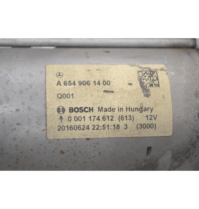 Μίζα Mercedes-Benz 654920 2016-2022 BOSCH A6549061400 0001174612 (613)