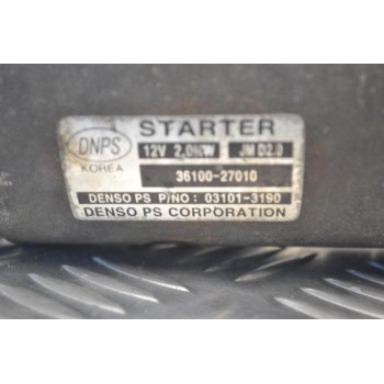 Μίζα Hyundai Santa Fe 2.2 D4EA 2001-2005 36100-27010