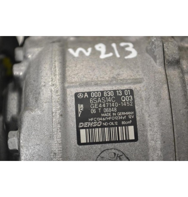 Κομπρεσέρ Aircondition A/C Mercedes-Benz A 180 W177 1.3 2018-2021 A0008301301 6SAS14C GE447140-1452