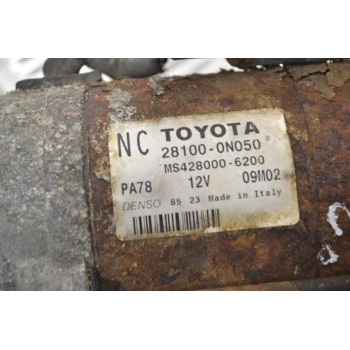 Μίζα Toyota Yaris / Corolla / Auris 1.4 D4D 1ND 2005-2012 28100-0N050 428000-6200