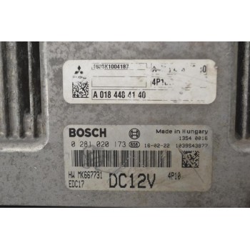 Εγκέφαλος Mitsubishi Canter Fuso 3.0cc Bosch Euro6 4P10T2 2010-2017 0281020173 MK667731 A0184484140 1039S43887