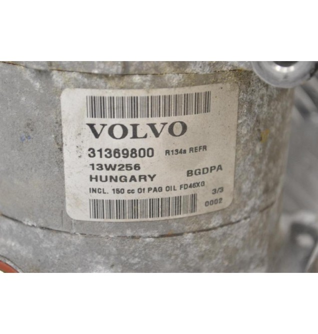 Κομπρεσέρ Aircondition - A/C Volvo S60 V40 XC60 V70 V60 V50 S80 B4164T 2010-2015 31369800 (Ford Mondeo C-Max S-Max Galaxy)