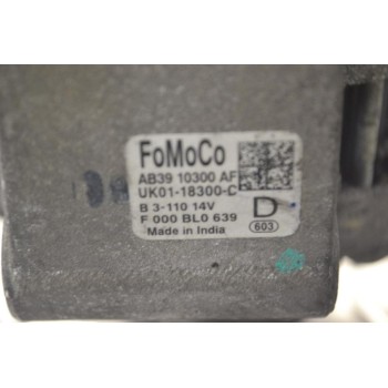 Δυναμό Ford Ranger -  Mazda 2.2 3.2 QJ2R P4AT 2010-2020 AB39-10300-AF UK01-18300-C (Γνήσιο)