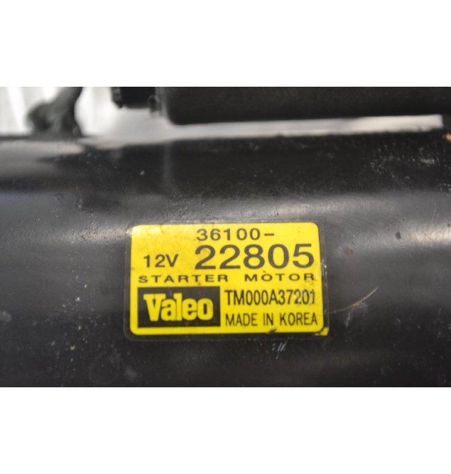 Μίζα Hyundai Accent / Atos / Elantra / Excel / Getz / Matrix G4EE 1.6 12V 2005-2012 36100-22805 (Γνήσια) (Kia Rio / Cerato)