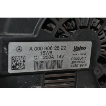 Δυναμό Mercedes-Benz Vito W447 CDI 651950 2014-2020 VALEO A0009062822 2613000A (200A)