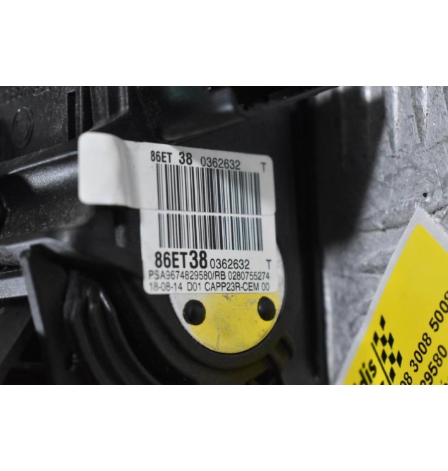 Πεντάλ Γκαζιού Peugeot 308 508 3008 5008 408 Bipper 2013-2022 9674829580 0280755274 (Citroen C4 C5) (Γνήσιο)