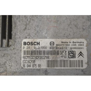 Εγκέφαλος Peugeot 4007 2007-2013 BOSCH 1039S20201