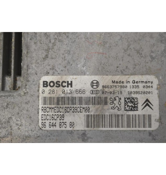 Εγκέφαλος Peugeot 4007 2007-2013 BOSCH 1039S20201