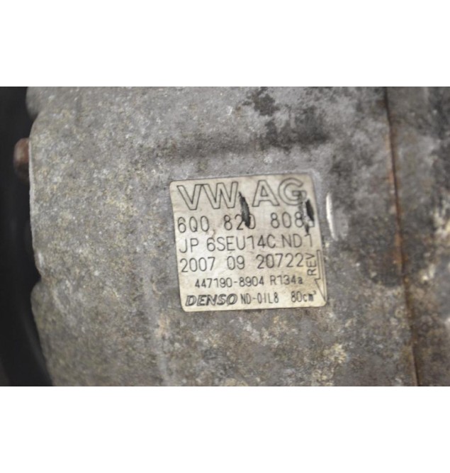 Κομπρεσέρ Aircondition - A/C Volkswagen Polo 1.2 CGPA 2008-2016 6Q0820808G (Γνήσιο) (Audi A1 - Seat Ibiza - Skoda)
