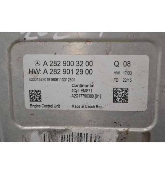 Εγκέφαλος Mercedes-Benz CLA 250 2020-2026 282914 CONTINENTAL A2829003200 A2829012900