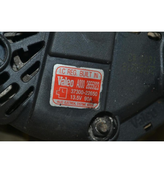 Δυναμό  Kia Rio - Hyundai Accent - Tucson G4GC 90Α 2005-2012 37300-22650 VALEO