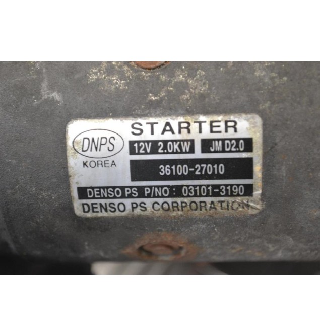 Μίζα Hyundai Santa Fe 2.2 D4EA 2001-2005 36100-27010