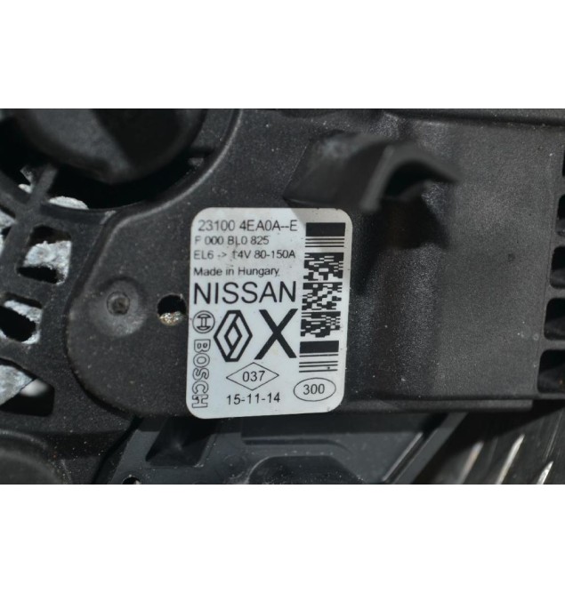 Δυναμό Nissan Megane - Juke - Qashqai 1.5 DCI K9K 2010-2017 231004EA0A-E