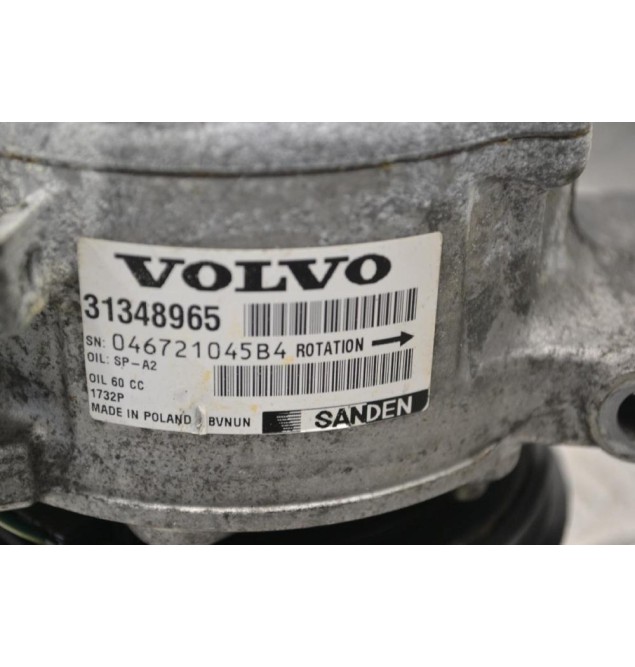 Κομπρεσέρ Aircondition - A/C Volvo S60 V40 2010-2015 SANDEN 31348965