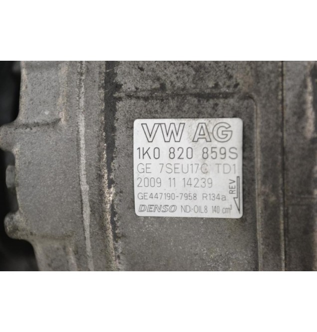 Κομπρεσέρ Aircondition A/C Volkswagen Golf Passat Jetta Touran Eos Scirocco Tiguan TSI TFSI TDI 2003-2015 1K0820859S (Seat Leon Toledo Ibiza Alhambra / Skoda  Fabia octavia SuperB Yeti Roomster)
