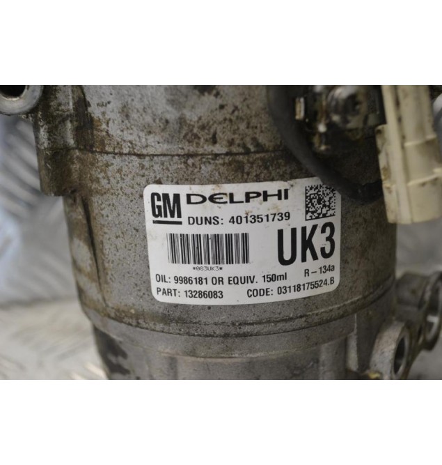 Κομπρεσέρ Aircondition Opel Corsa 1.4cc Z14XEP 2001-2008 DELPHI 13286083
