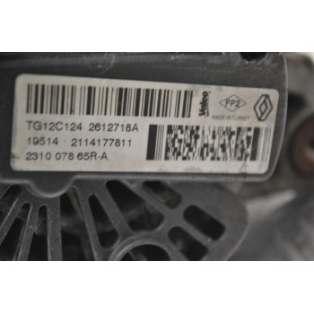 Δυναμό Nissan Juke - Qashqai 1.5 DCI K9K 2010-2017 Valeo 231007865R-A TG12C124 (Renault Clio)