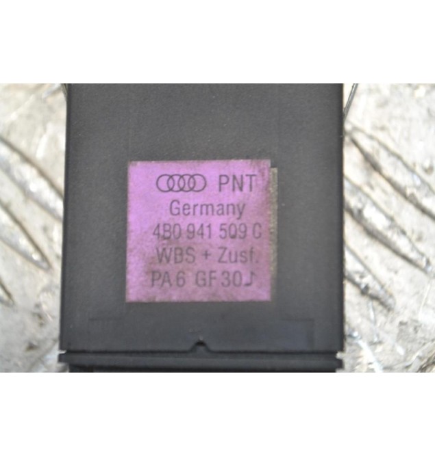 Διακόπτης Alarm Audi A6 9pins 1997-2005 4B0941509C