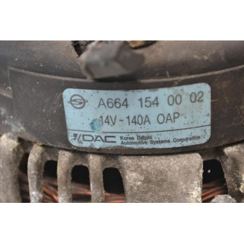 Δυναμό SsangYong Actyon / Kyron 2.0 XDI 664950 2000-2010 A6641540002 140Α