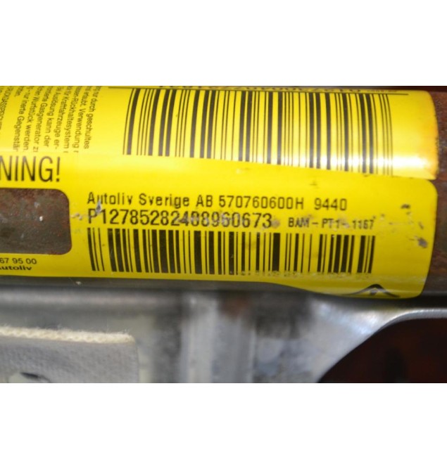 Αερόσακος Κουρτίνα Δεξιά Saab 9-3 2003-2007 AB570760700H