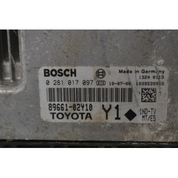 Εγκέφαλος Toyota Auris 1.4 D4D 2008-2013 BOSCH 89661-02Y10 0281017097 1039S39969