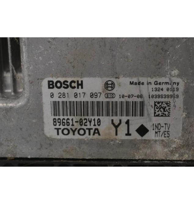Εγκέφαλος Toyota Auris 1.4 D4D 2008-2013 BOSCH 89661-02Y10 0281017097 1039S39969