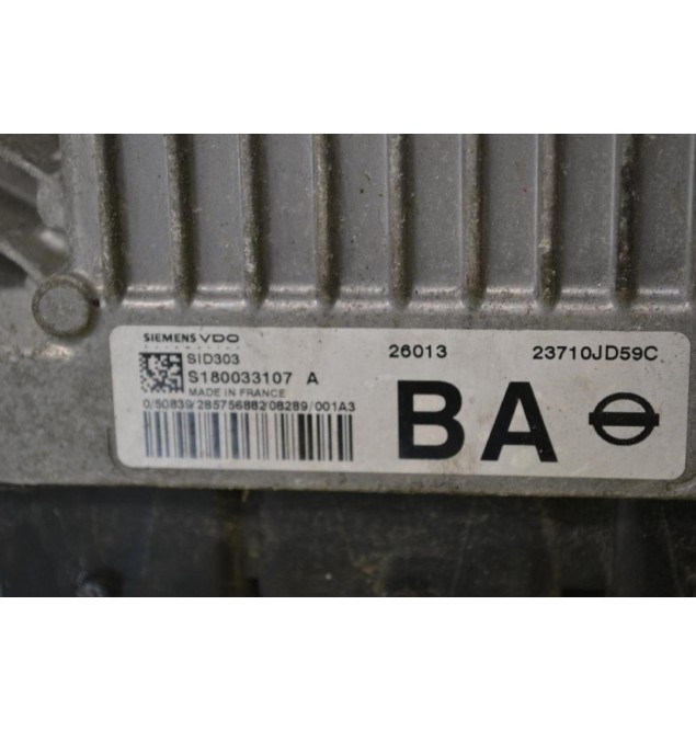 Εγκέφαλος Κινητήρα Nissan Qashqai 2006-2015 SIEMENS SID303 S180033107 A 23710-JD59C