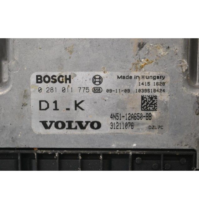 Εγκέφαλος Volvo S40 V50 C30 1.6 D 2005-2015 4N51-12A650-BB 31211076 0281011775 1039S18424