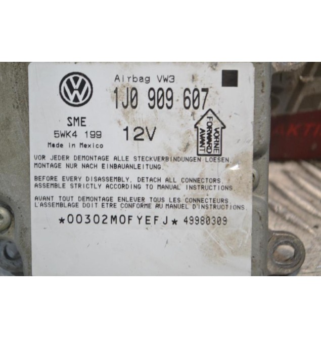 Εγκέφαλος Αερόσακων Volkswagen Passat Variant 1996-2005 1J0909607