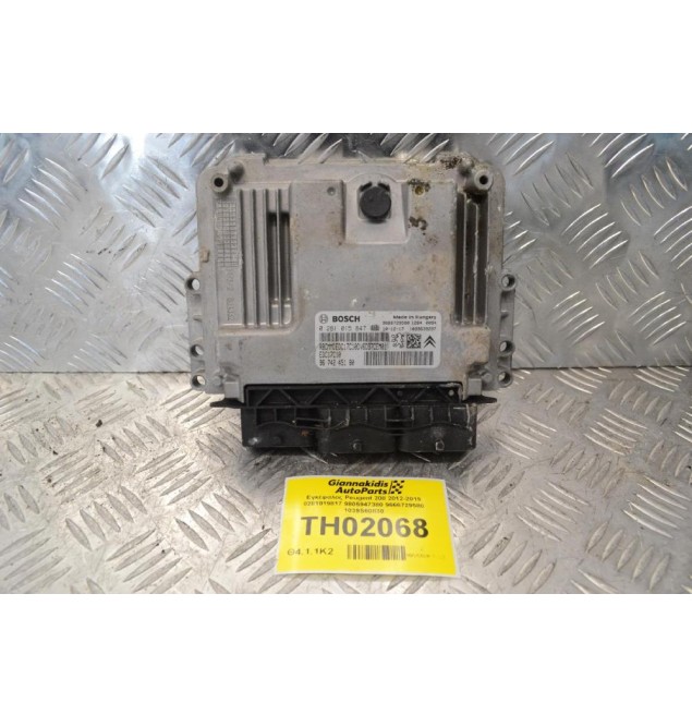 Εγκέφαλος Peugeot 208 2012-2019 0281019817 9805947380 9666729580 1039S60830