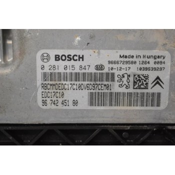 Εγκέφαλος Peugeot 208 2012-2019 0281019817 9805947380 9666729580 1039S60830