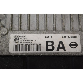 Εγκέφαλος Κινητήρα Nissan Qashqai 2006-2015 SIEMENS SID303 S180033107 A 23710-JD59C