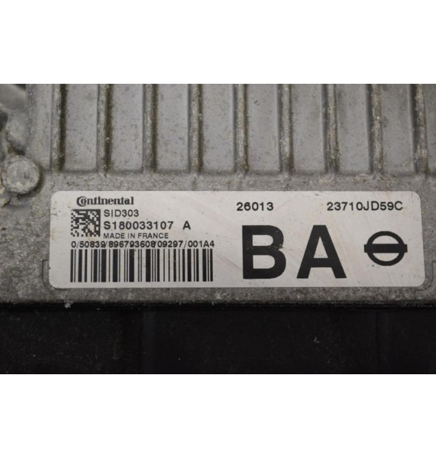 Εγκέφαλος Κινητήρα Nissan Qashqai 2006-2015 SIEMENS SID303 S180033107 A 23710-JD59C