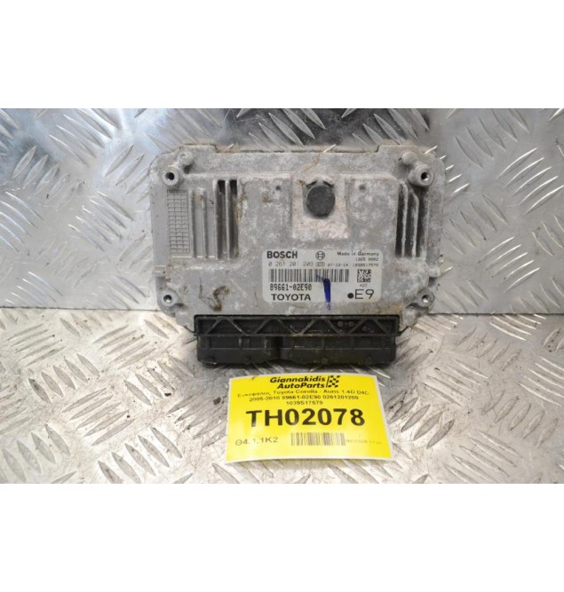 Εγκέφαλος Toyota Corolla - Auris 1.4D D4D 2005-2010 89661-02E90 0261201209 1039S17579