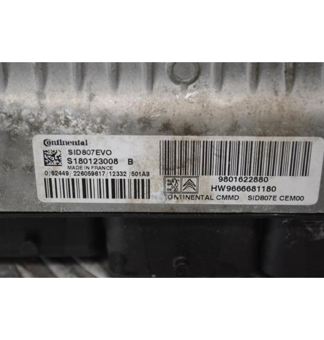 Εγκέφαλος Citroen C4 / DS4 HDI 2010-2023 9801622880 S180123008 B HW 9666681180 (Peugeot 308)