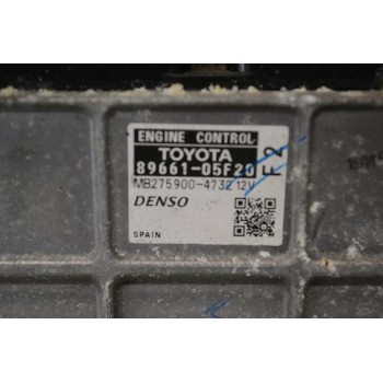 Εγκέφαλος Toyota Avensis 2.0 2005-2015 89661-05F20 MB275900-4733