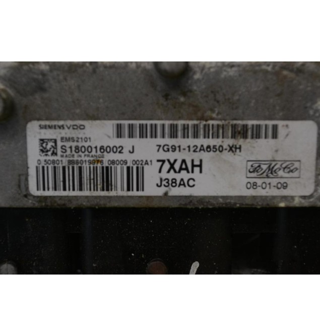 Εγκέφαλος Ford Mondeo / Focus 2007-2014 7G91-12A650-XH S180016002J EMS2101