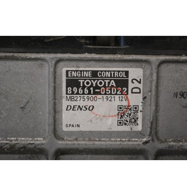 Εγκέφαλος Toyota Avensis 12V 2003-2008 8966105D22 89661-05D22 MB2759001921 MB275900-1921
