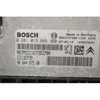 Εγκέφαλος Peugeot 407 2007-2013 BOSCH 9663757980