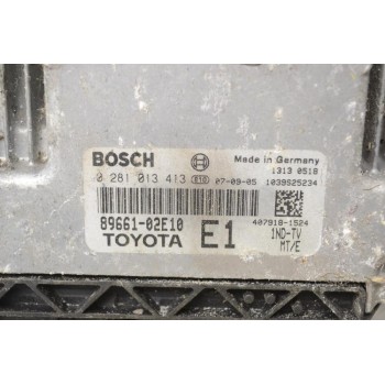 Εγκέφαλος Toyota Corolla - Auris 1.4D D4D 2005-2010 89661-02E10 0281013413 BOSCH
