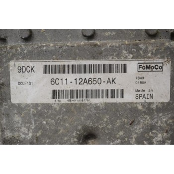 Εγκέφαλος Κινητήρα Ford Transit 2005-2010 MET/NO DCU-101 6C1112A650AK 6C11-12A650-AK 2.4 TDCI