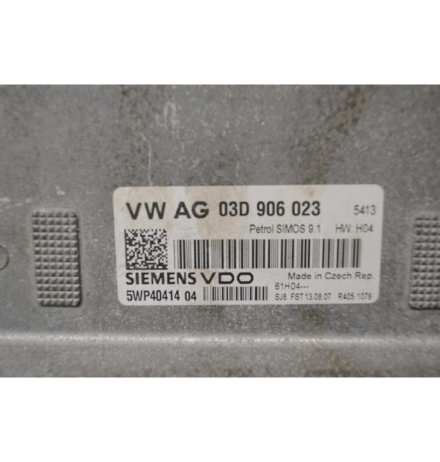 Εγκέφαλος Volkswagen Polo 2007-2009 BBM 03D906023 5WP4041404 (VDO Siemens)