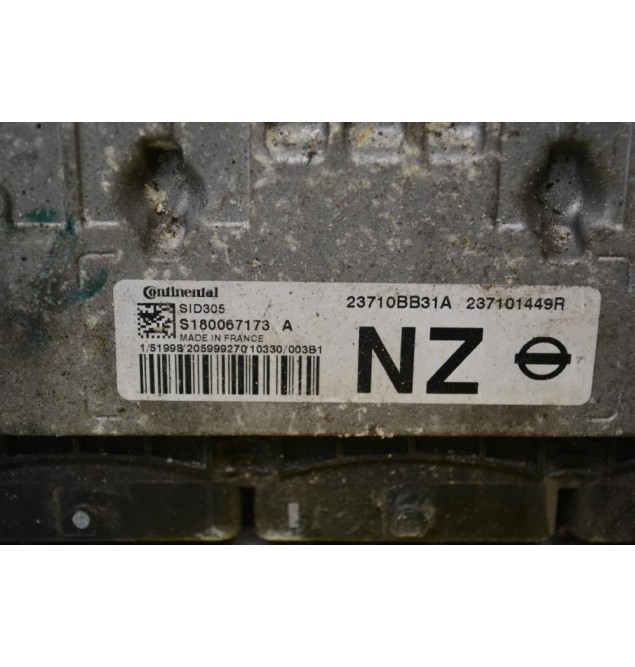 Εγκέφαλος Nissan Qashqai 1.5 2006-2013 23710BB31A S180067173 237101449R (Renault Megane / Scenic)