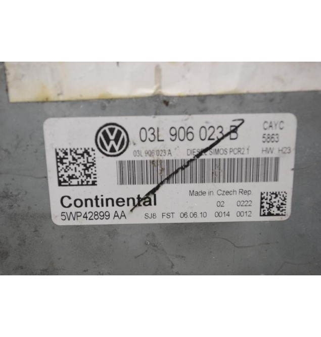 Εγκέφαλος Volkswagen Golf / Touran / Tiguan 1.6 TDI 2005-2015 03L906023B 5WP42899 AA 03L906023A (Seat / Audi / Skoda)