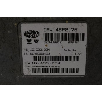 Εγκέφαλος Peugeot 206 1998-2007 MAGNETI M. 12V IAW48P276 9645989480 9648620880